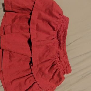 18 month red skort.